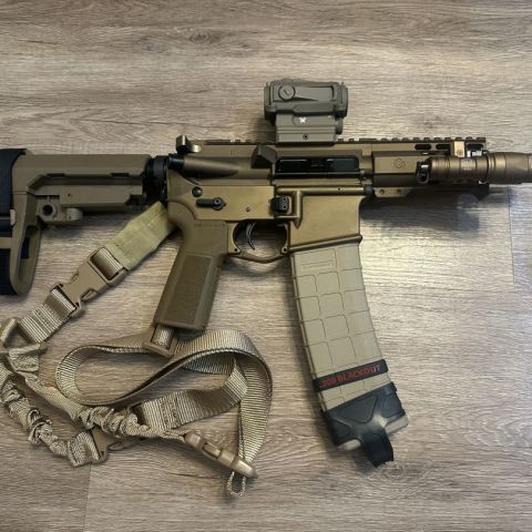 5” 300blk Burnt Bronze Pistol