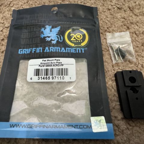 Griffin ACRO mount top plate