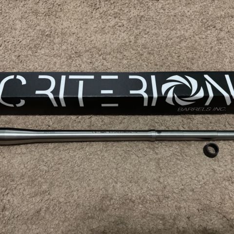 Criterion 20” 6.5CM SPR barrel