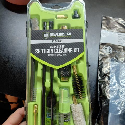Breakthrgh 12 gauge cleaning