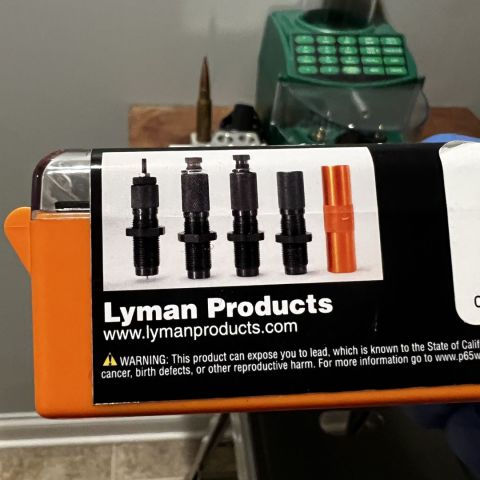 Lyman 223 MSR 3 die reloading