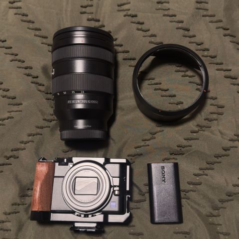 24-105 f4 G and rx100vii