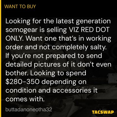 Somogear NGAL (RED DOT ONLY)