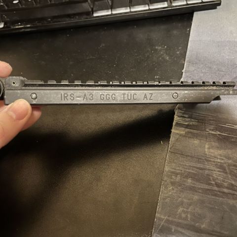 MARSOC/MCCDC GG&G rail risers