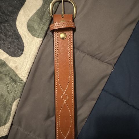 Bianchi Leather Carry Belt