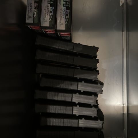 308 ammo and mags 