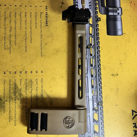 Sig 1913 Locking Folding Brace