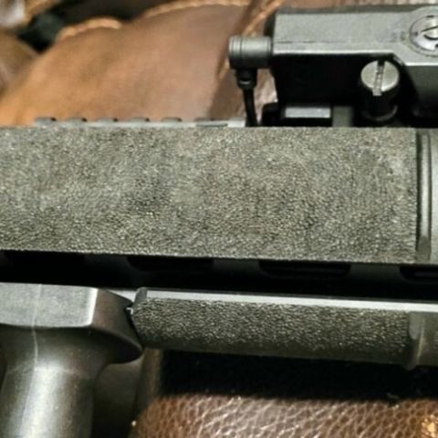 Stippled kac rail covers 