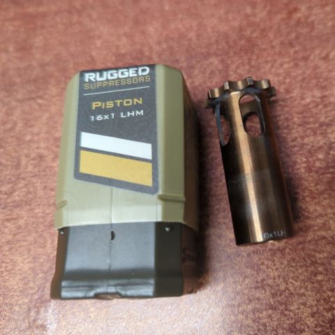 Rugged M16x1 LH piston