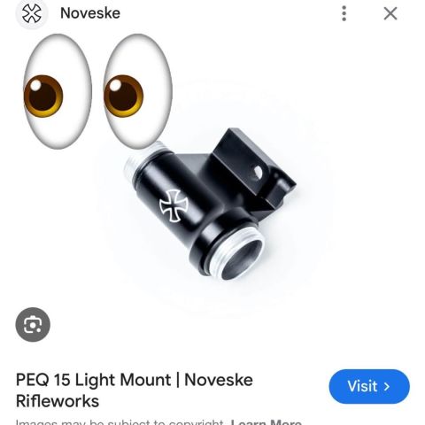 WTB Noveske Black Peq Mount 