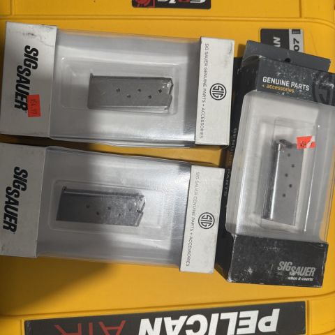 Sig P938 Mags 3x 