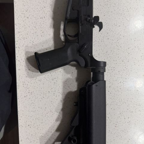 Radian lower, colt trigger 