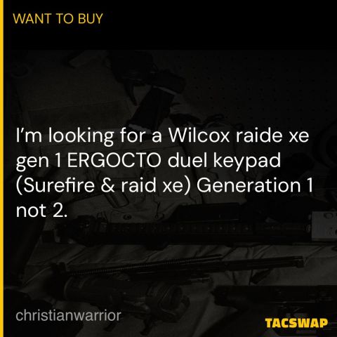  raid xe gen 1 ERGOCTO duel 