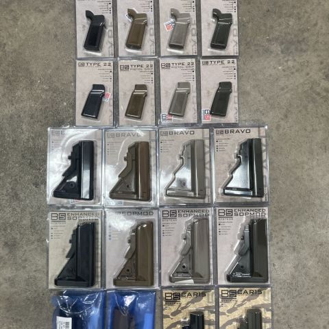 B5 Systems stock, grips, plugs