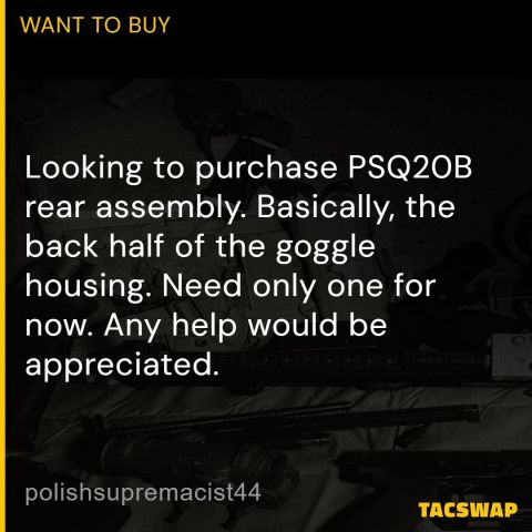 WTB PSQ20B Rear Assembly