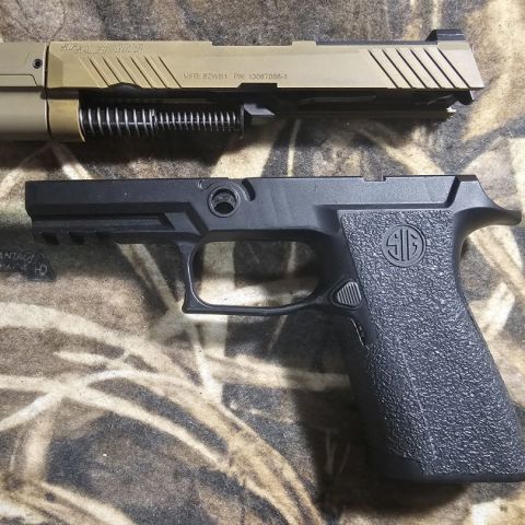Sig 320 complete slide w/ grip