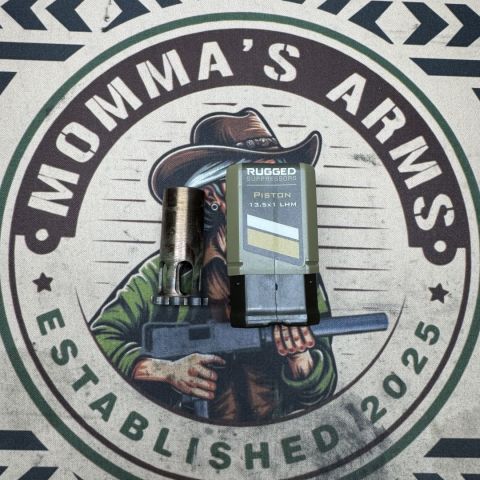 Rugged 13.5x1 LHM Piston