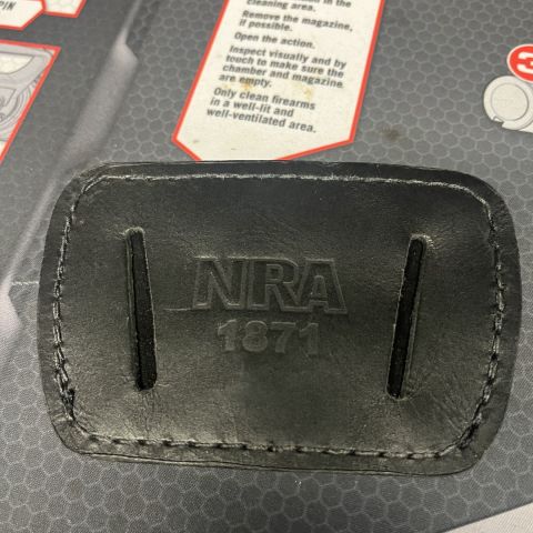 NRA Leather Belt Holster