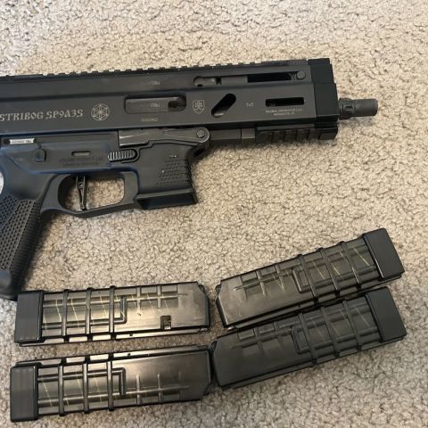 Upgraded Stribog SP9A3S