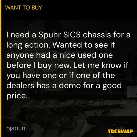 WTB Spuhr SICS LA Chassis