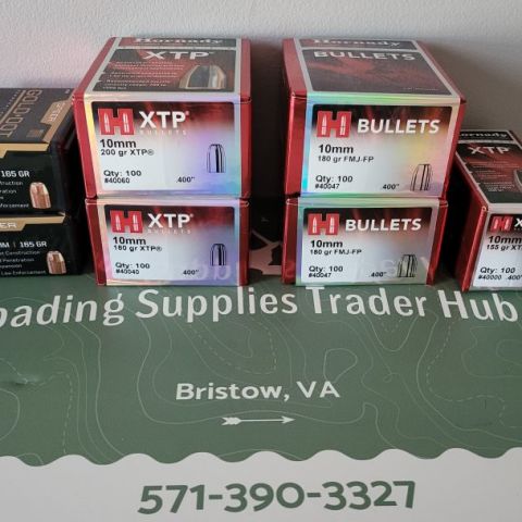 40 cal/ 10 mm bullets.