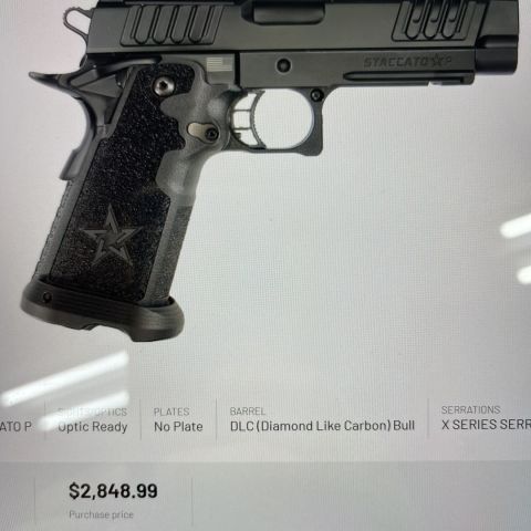 Staccato P x-serrations DLC 
