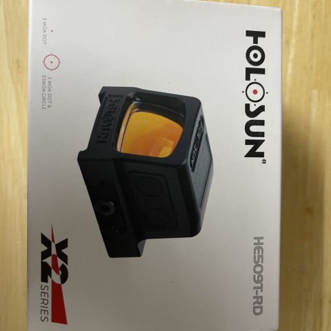Holosun 509t x2 red