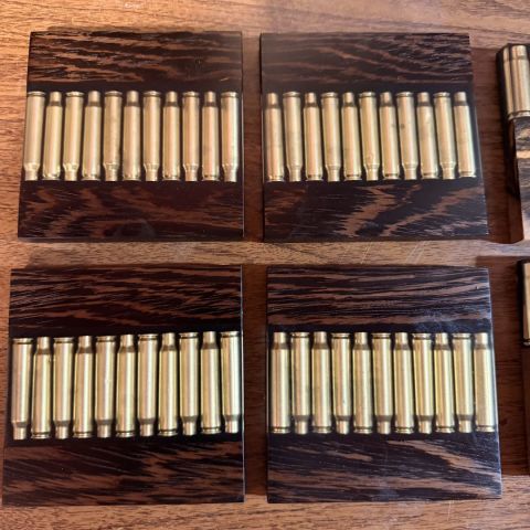 Epoxy Bullet Coasters