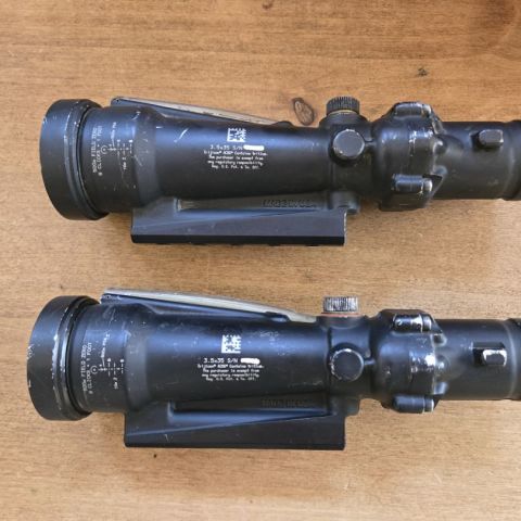 Trijicon ACOG TA-11MGO. 