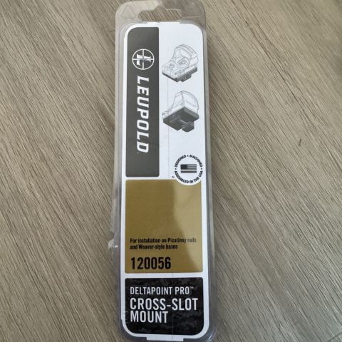 Leupold DPP cross slot mount 