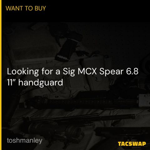 MCX Spear 6.8 11” Handguard