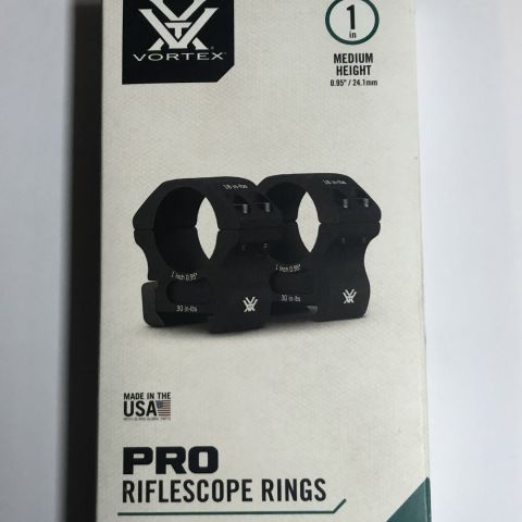 Vortex PRO scope rings