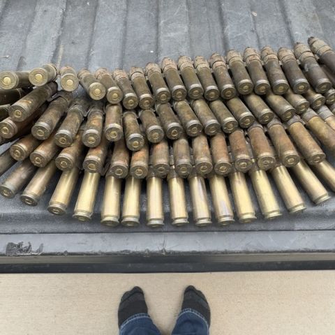 Belted 50 cal blanks