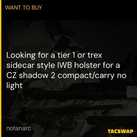 CZ Shadow 2 Compact IWB Holste