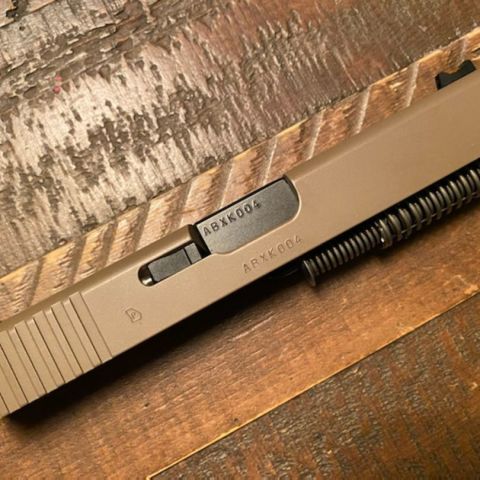 Glock Gen 4 Slide FDE Cerakote
