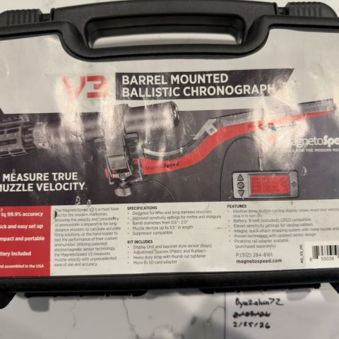 MagnetoSpeed V3 Chronograph 