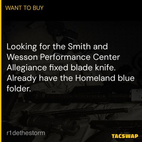 ISO SW PC fixed blade