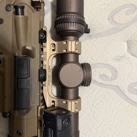 Vortex Razor with mounts