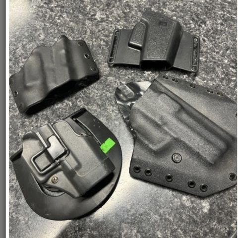 Lot of 4 Glock Holsters