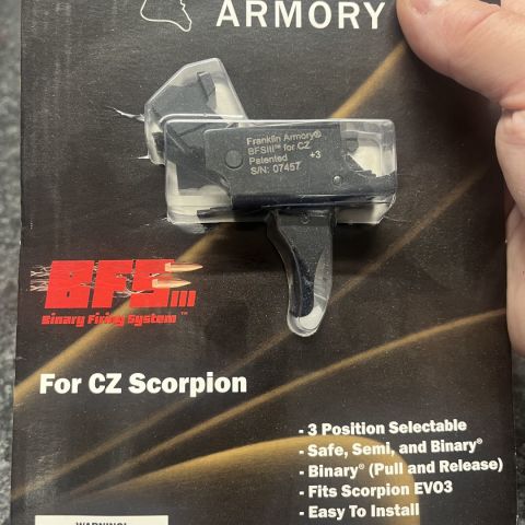 Franklin CZ Scorpion Binary
