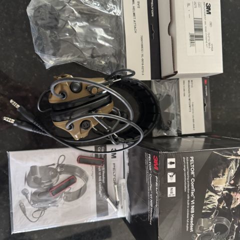 Peltor comtact VI Dual new