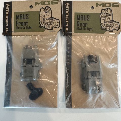 Magpul MBUS sights 