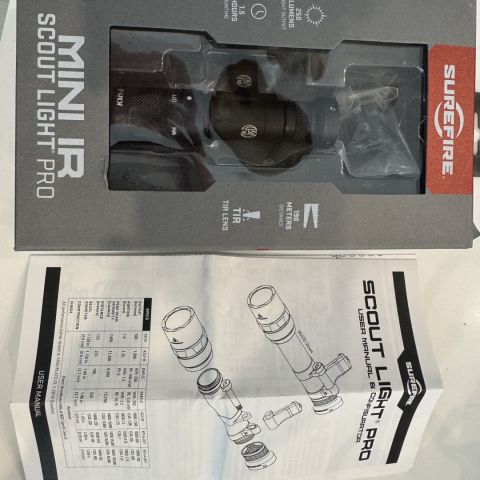 SureFire scout mini IR