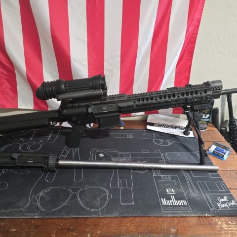 A.R.M.S. AR-10 Elcan blackcat