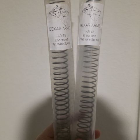 Bexar flatwire buffer spring