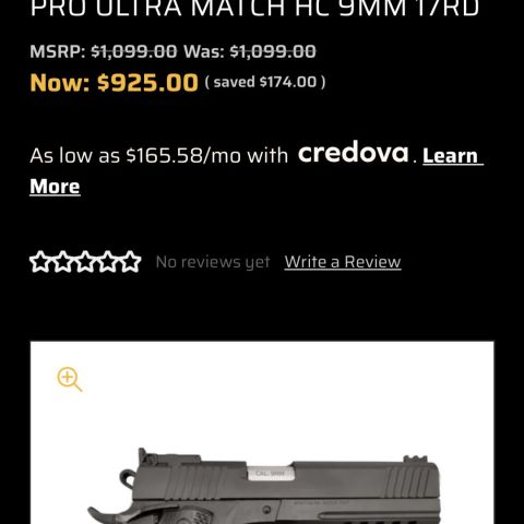 Rock island Pro Ultra Match