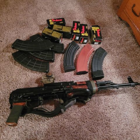 Russian akms kit build