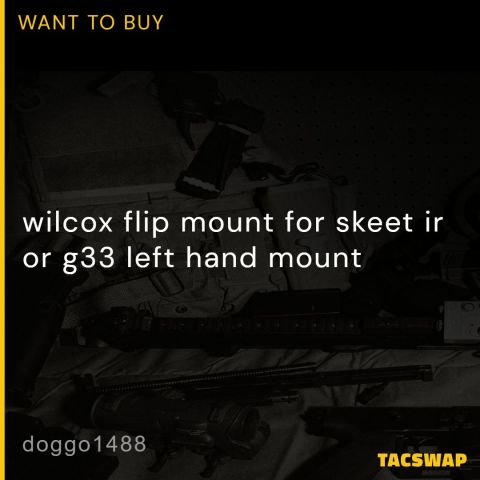 wilcox skeet ir flip to side