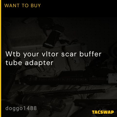 Wtb vltor scar buffer tube