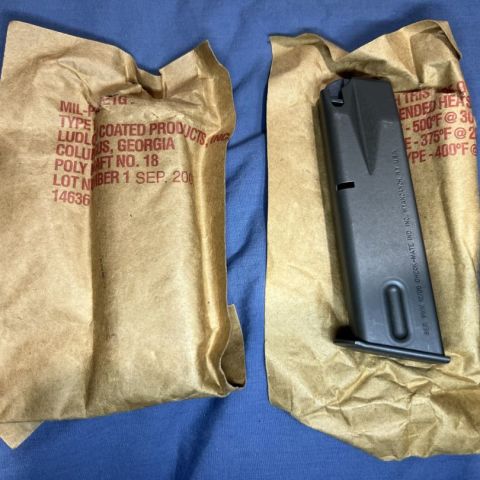 Beretta Checkmate 92FS mags